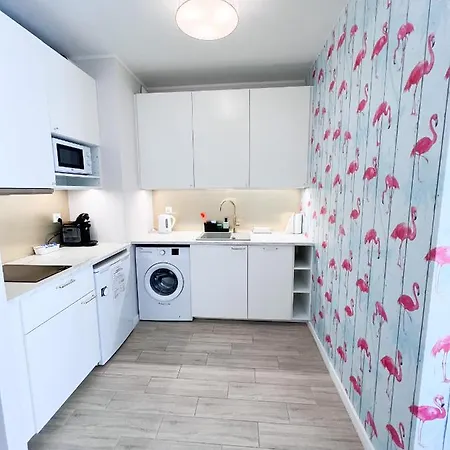 Apartament Flamingo 公寓 格但斯克